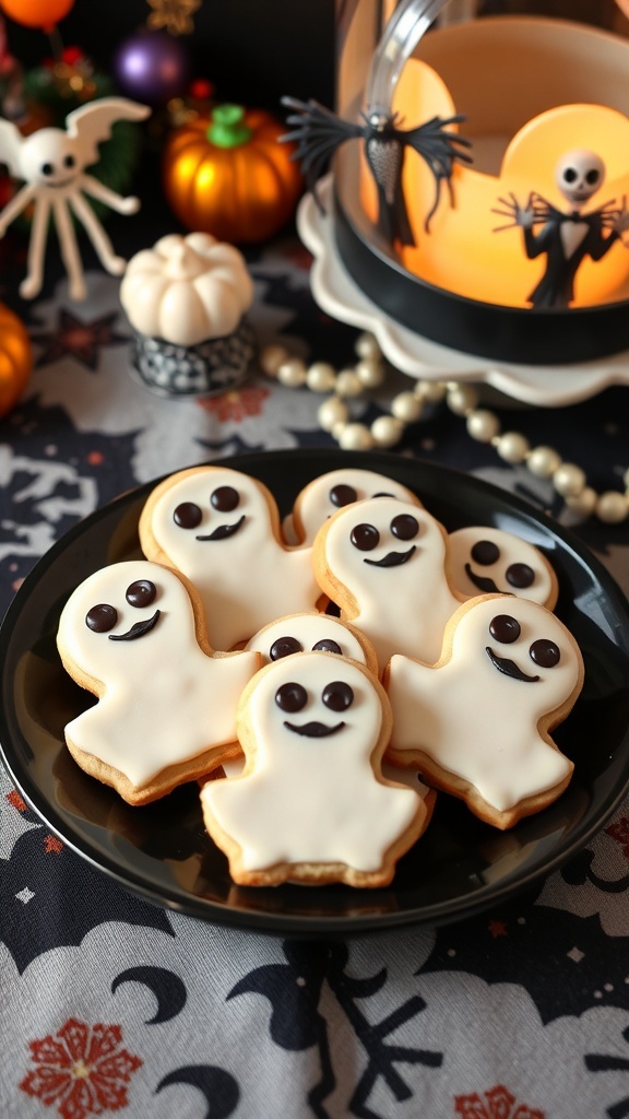 A plate of decorated Zero cookies from 